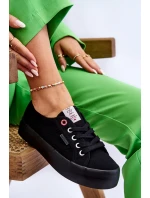 Dámské Tenisky na platformě model 21613030 Černá - Cross Jeans