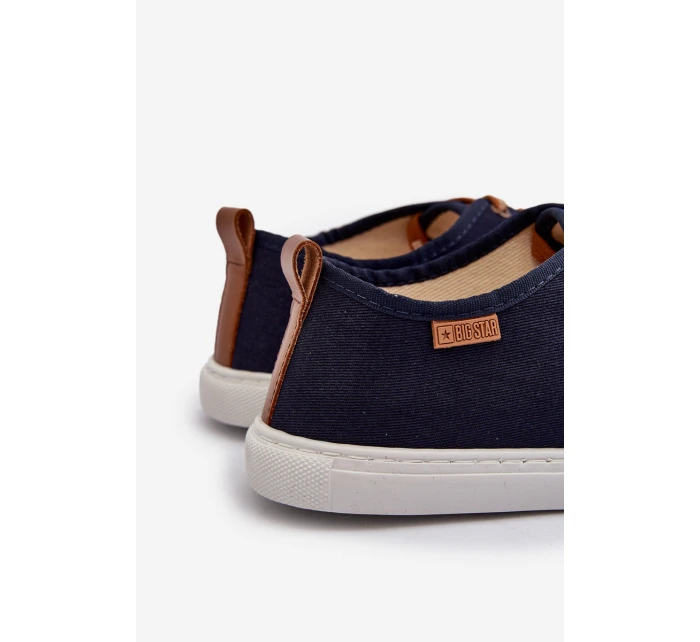 Pánské tenisky Big Star NN176002 s paměťovou pěnou Memory Foam systém modré