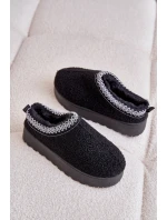 Dámské Sněhule Na Platformě S Vyšíváním Černé Tirissa Dámské Sněhule Na Platformě S Vyšíváním Černé Tirissa