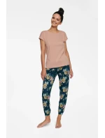 Dámské pyžamo Hilly 3 pack 40159-69X Light Pink-Blue - Henderson Ladies Dámské pyžamo Hilly 3 pack 40159-69X Light Pink-Blue - Henderson Ladies