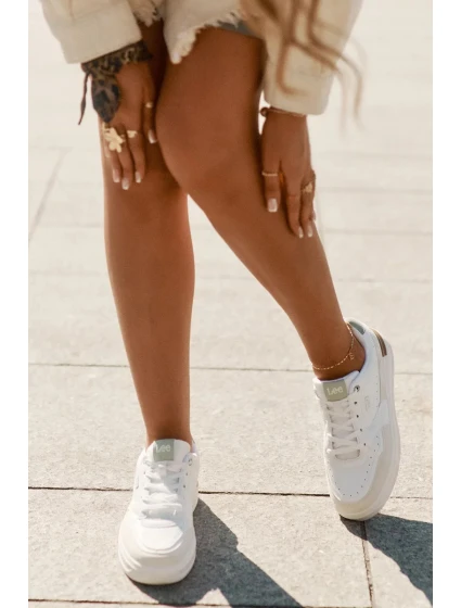 Dámské tenisky na platformě LEE EMMA WOMEN LOW – béžové Dámské tenisky na platformě LEE EMMA WOMEN LOW – béžové