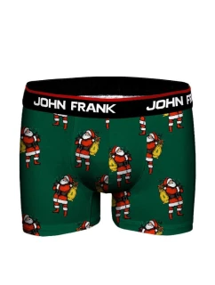 Pánské boxerky John Frank JFBD44-CH SANTA CLAUS