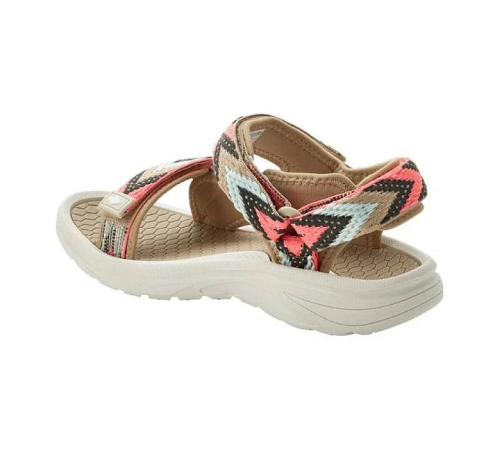 dámské boty na suchý zip sandály na léto na model 22071671 světle béžové dámské - Lee Cooper