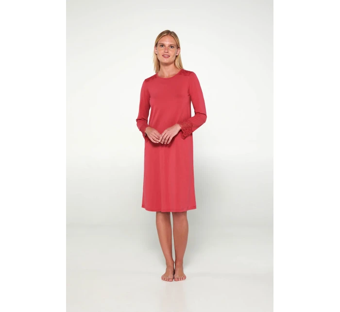 Noční košile s krajkovými detaily model 18995112 - Vamp