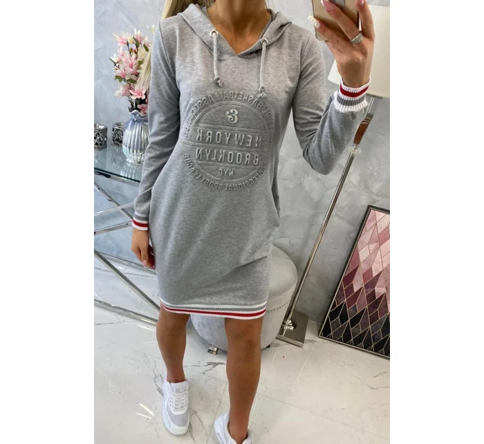 Šaty Brooklyn šedé