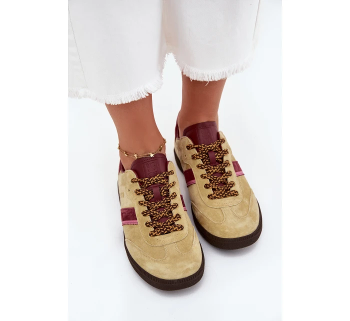 Dámské Nízké Sněhule Z Semiše Big Star SS274680 HI-POLY SYSTEM Limetkové Dámské Nízké Sněhule Z Semiše Big Star SS274680 HI-POLY SYSTEM Limetkové