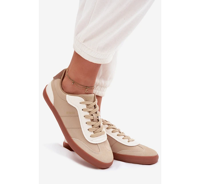 Dámské tenisky Big Star TT274420 tmavě béžové