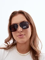 Černé sluneční brýle s UV filtrem