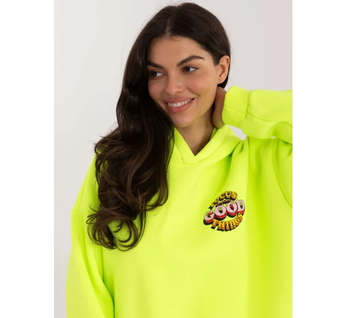 Bluza MJ BL model 21749796 fluo żółty - FPrice Bluza MJ BL model 21749796 fluo żółty - FPrice