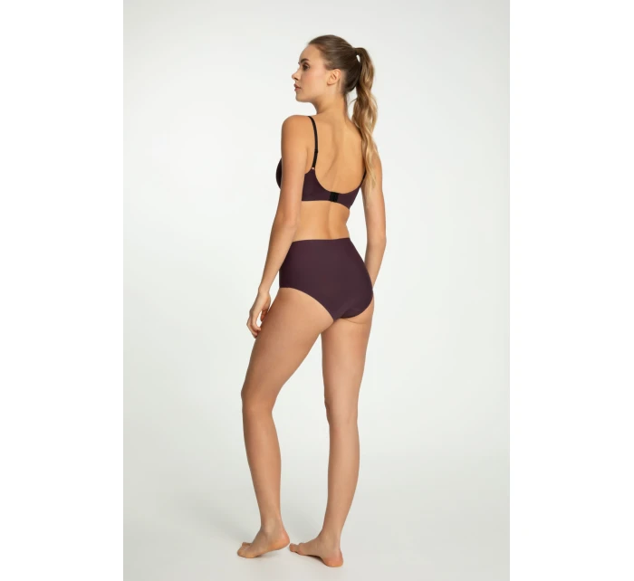 Tmavě švestkový jednoduchý maxi spodní díl - Julimex Tmavě švestkový jednoduchý maxi spodní díl - Julimex