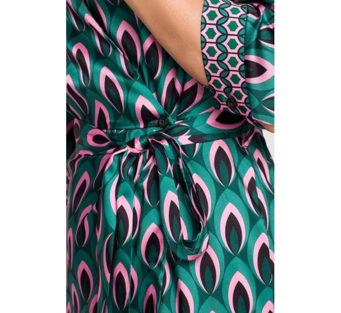 Dámské zavinovací šaty model 18647106 - Moe