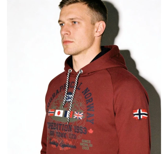 Mikina DB 100 M model 21187941 pánské - Geographical Norway Mikina DB 100 M model 21187941 pánské - Geographical Norway