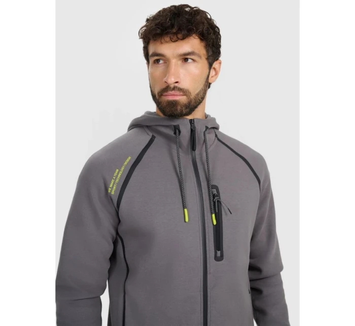 Pánská mikina s kapucí 4F 4FRAW25TSWSM2456-23S