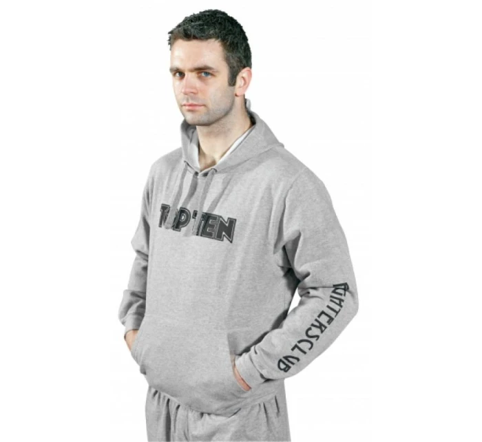 Šedá sportovní mikina - B-TT Šedá sportovní mikina - B-TT