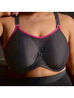 performance wireX sport. podprsenka s kost. nastavitelná ramínka 5599 anthrazit/pink - Active performance wireX sport. podprsenka s kost. nastavitelná ramínka 5599 anthrazit/pink - Active