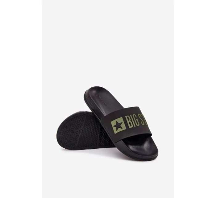 Pánské Pantofle Big Star SS174359 Černé