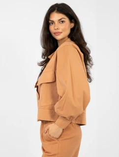 IT KR bunda FL10071.09P tmavě oranžová