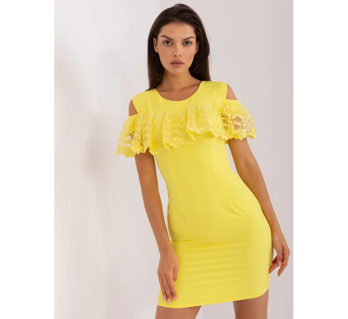 Sukienka LK SK model 18761796 żółty - FPrice