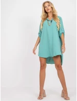 Dámské šaty volného střihu DHJ SK V2209 Mátová - FPrice