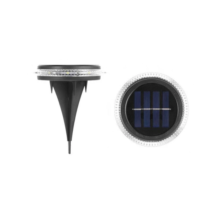 SOLÁRNÍ DISKOVÉ LAMPY PRO MONTÁŽ NA ZEM NEBO NA ZEĎ 2KS SOLÁRNÍ DISKOVÉ LAMPY PRO MONTÁŽ NA ZEM NEBO NA ZEĎ 2KS