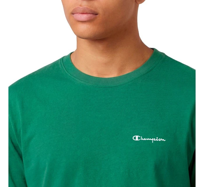 Pánské tričko SS Tee green  pánské model 22119737 - CHAMPION