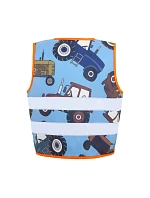 Korntex ACTION Dětská bezpečnostní vesta 76.ACTN blue/tractor