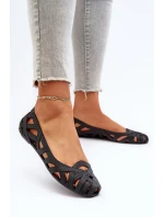 Dámské gumové baleríny černé model 21652104 - Boto Dámské gumové baleríny černé model 21652104 - Boto