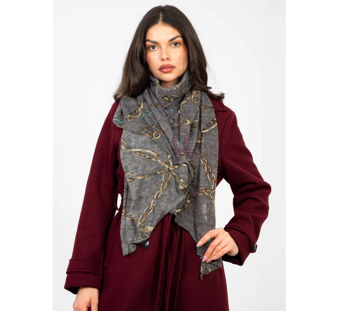 Závoj AT CH F67024.26 tmavě šedý