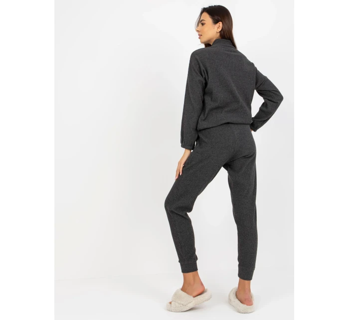 Pyžamo BR PI 9124 tmavě šedé