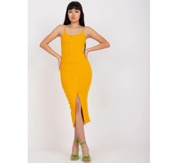 Šaty RV SK 7836.58P jasně oranžová