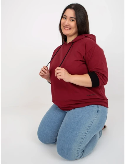 Tunika RV TU model 18617608 bordowy - FPrice