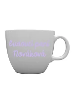 Personalizovaný MEGA XXL keramický hrnek 1 000 ml - budoucí paní