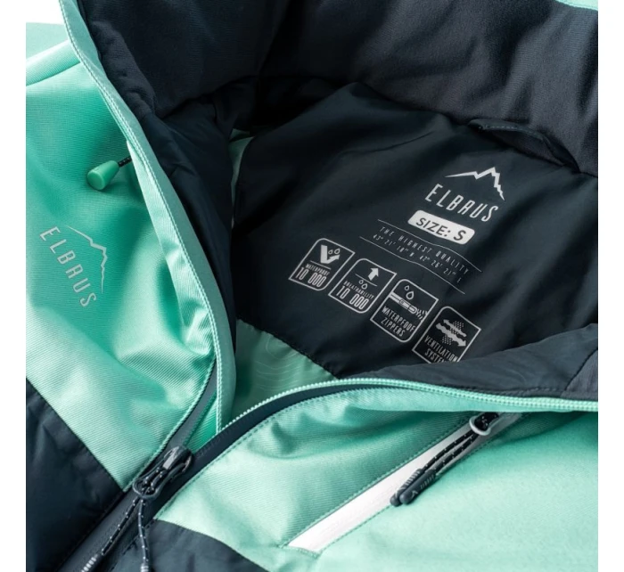 Dámská bunda Estella W 92800371922 zelená - Elbrus