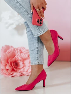 Dámské lodičky na vysokém podpatku fuchsia model 21984522 - Dstreet