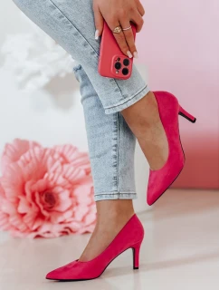 Dámské lodičky na vysokém podpatku fuchsia model 21984522 - Dstreet