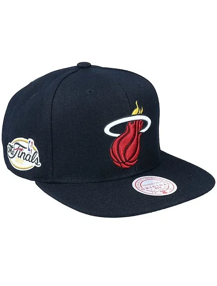 NBA Miami Heat Top Spot Snapback Heat Cap model 21758026 - Mitchell & Ness