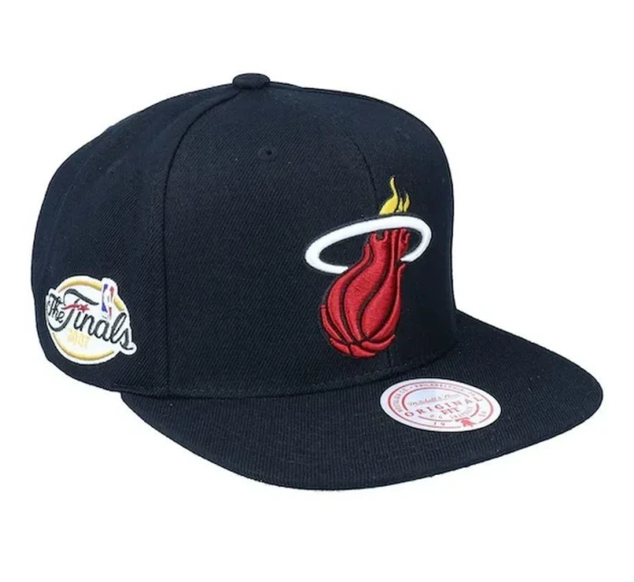 NBA Miami Heat Top Spot Snapback Heat Cap model 21758026 - Mitchell & Ness NBA Miami Heat Top Spot Snapback Heat Cap model 21758026 - Mitchell & Ness