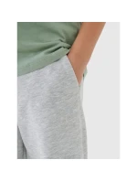 Chlapecké tepláky typu jogger model 21437070 - 4F Chlapecké tepláky typu jogger model 21437070 - 4F