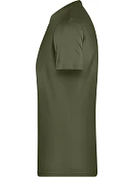 Daiber 8008 Pánské tričko z bio bavlny 02.8008 olive Daiber 8008 Pánské tričko z bio bavlny 02.8008 olive