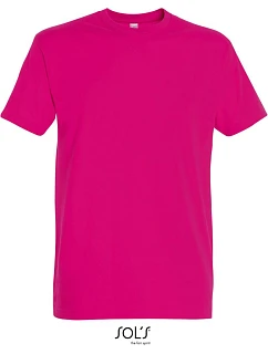 SOL'S Imperial Tričko z těžké bavlny 25.1500 fuchsia