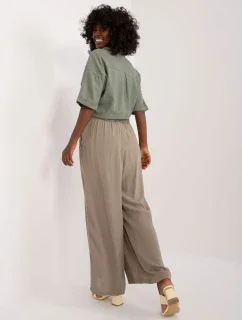 Kalhoty D73761M62237E khaki