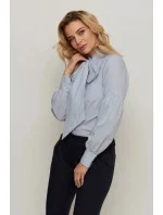 Dámská košile Kokarda Modro-bílá - Bubala Dámská košile Kokarda Modro-bílá - Bubala