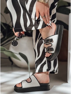 Dámské žabky FLATSTEP black FashionStreet ZY0894