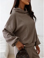 Komplet damski z kapturem i fango model 22387031 - FashionStreet Komplet damski z kapturem i fango model 22387031 - FashionStreet
