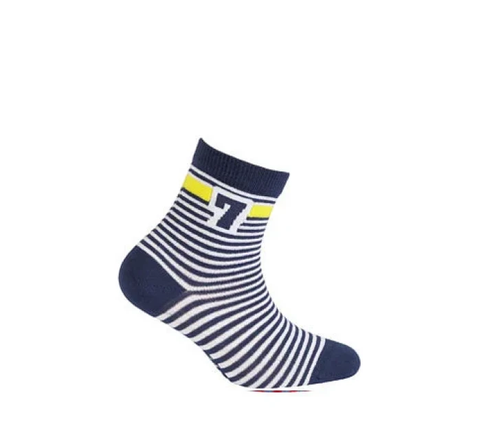 Skarpety  chłopięce wzorowane model 16126614 - Wola