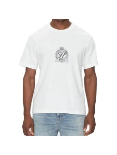 Tričko HUGO Daminor bílé (50538246-100)