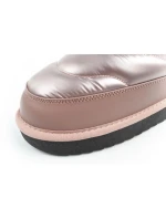 D.Franklin sněhule dámské zimní módní zateplené boty rose gold dámské