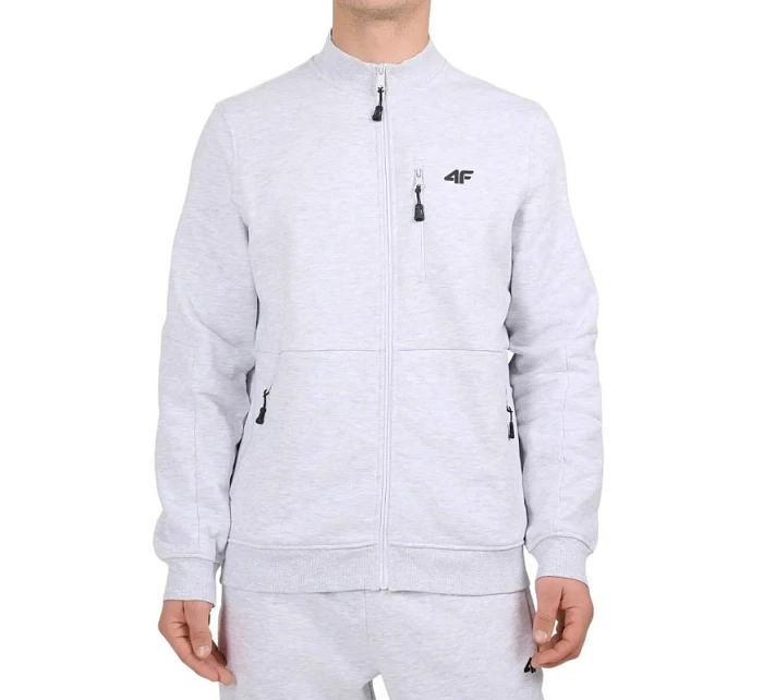 Bluza męska 4F jasny szary 4FWMM00TSWS 27M pánské model 22086697 - Hikvision Bluza męska 4F jasny szary 4FWMM00TSWS 27M pánské model 22086697 - Hikvision
