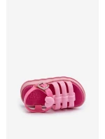 Voňavé Dětské Sandálky Na Suchý Zip ZAXY NN385018 Růžové
