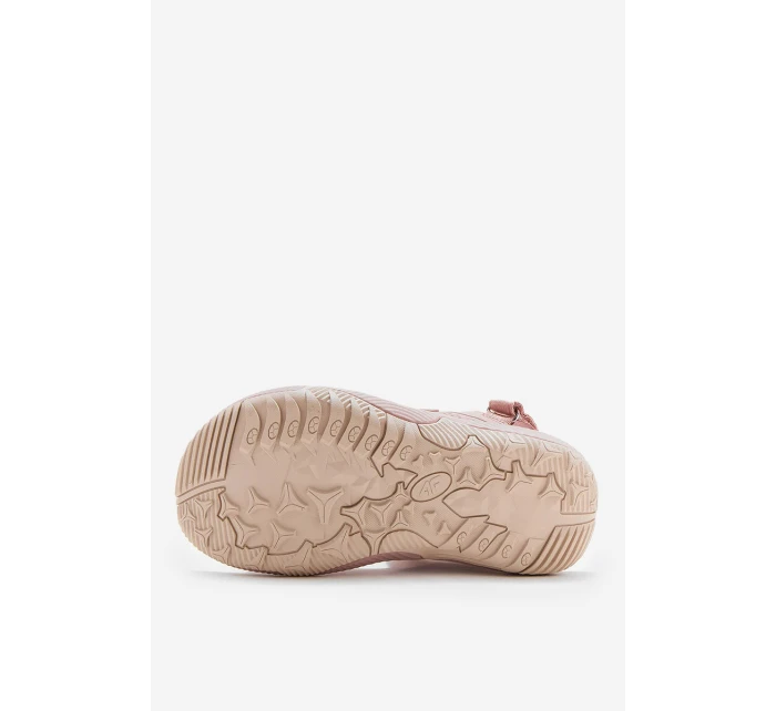 Dámské sportovní sandály model 21664881 Růžový - 4F Dámské sportovní sandály model 21664881 Růžový - 4F